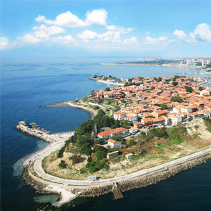 Несебр. Панорама міста